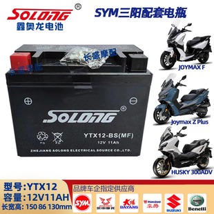 RV250电瓶蓄电池 九妹夫F300 三阳九妹Z300 plus哈士奇ADV300行者