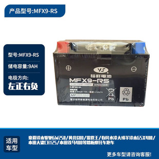 YUSAN裕祥MTX9-RS MFX9 HTX9-FA ETZ9 YTX9-BS MF摩托车电瓶电池