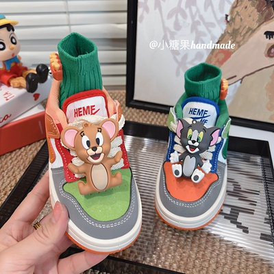 卡通男童运动鞋防滑休闲