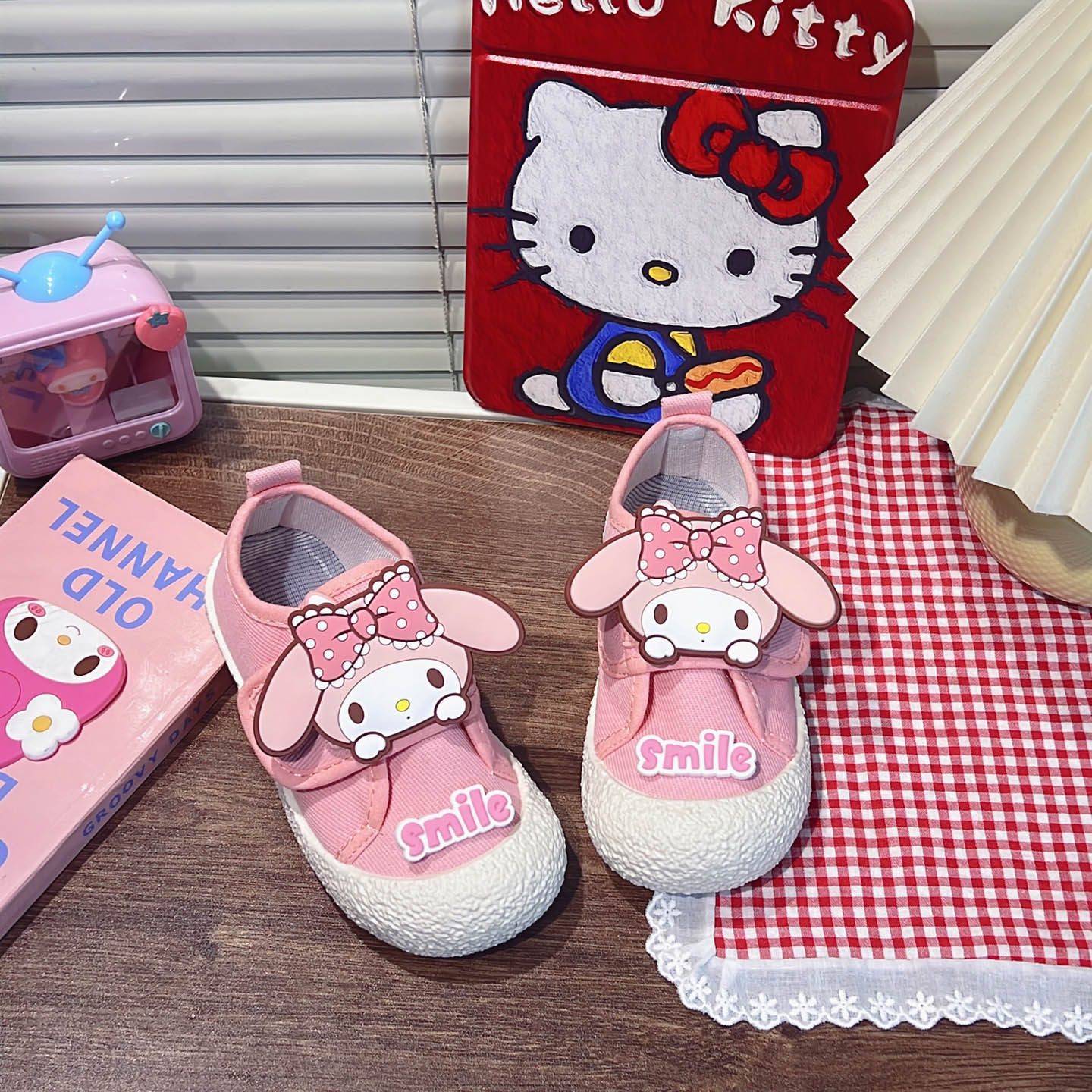 女孩宝宝轻便幼儿园室内鞋防滑软底儿童帆布鞋透气入园鞋女童鞋子