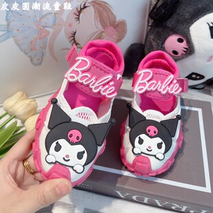 儿童包头凉鞋女款2026新款女童鞋子夏天女宝沙滩鞋公主风爆款女鞋