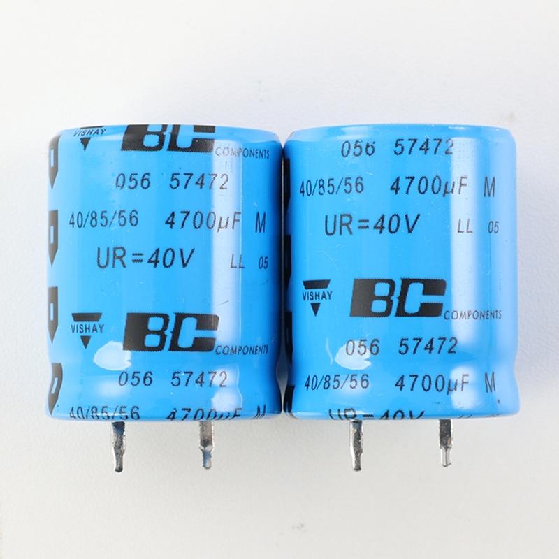 荷兰YISHAY飞利浦BC滤波电解40V 4700UF电容可代35V 原装正品
