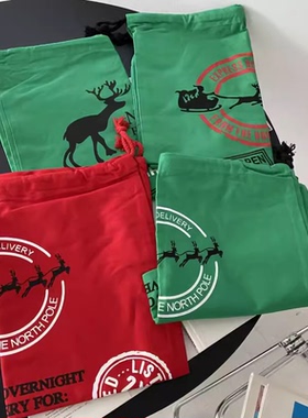 包邮！外贸 出口剩余 墙壁装饰绿色大布袋加大号收纳袋    0.18KG