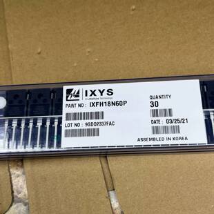 可维修IXFH18N60P 管IXYS MOS大功率场效议价