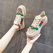 女2026新款 透气爆款 百搭秋冬鞋 脏脏鞋 厚底小白鞋 休闲鞋 子女鞋 女款