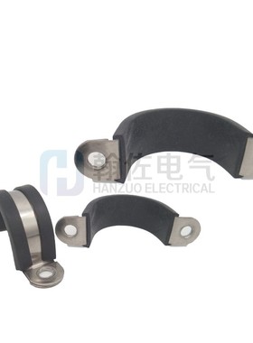 翰佐SKN不锈钢304软管夹BG6-65骑马型固定支架线管欧姆卡9.9包邮