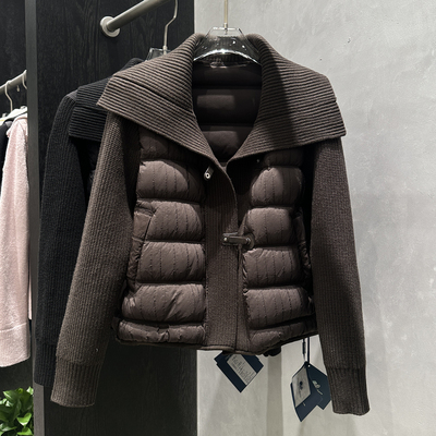 90鸭绒翻领短款羽绒服女轻薄外套