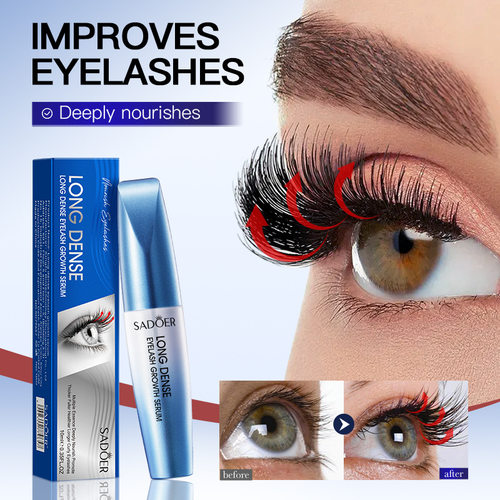Full SADOER Slim Dense essence 10ml Curly Eyelash Dense