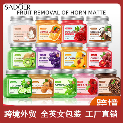 Full scrub SADOER fruit exfoliating cleansing scrub Scrub