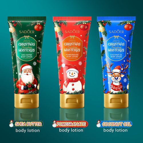 All Christmas Pomegranate Body Lotion SADOER Autumn and Win