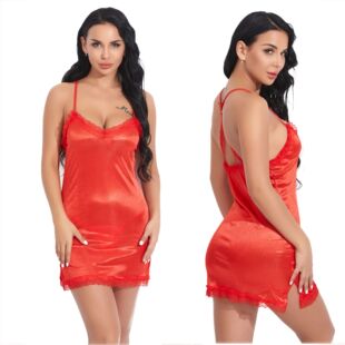 Sling Sexy Lingerie Nightdress Women Lace Erotic
