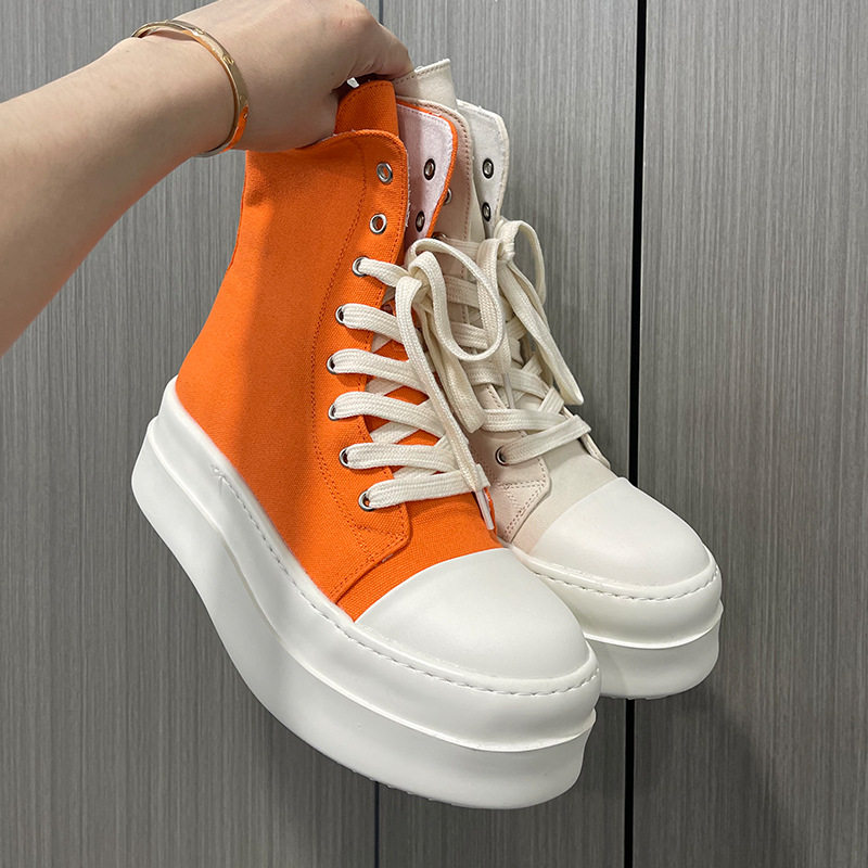 经典高帮潮鞋男网布鞋厚底增高板鞋时尚百搭网红短靴,流行男鞋,休闲板鞋,淘宝优惠券,粉丝福利购,淘宝优惠卷