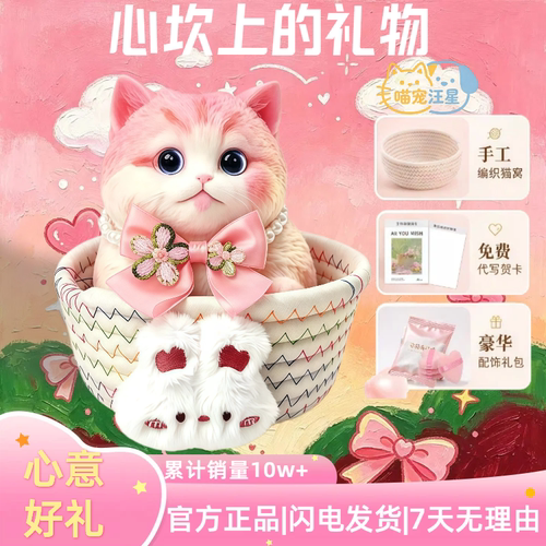 加肥加大猫咪捏捏乐女生高级礼物
