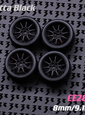 33DREAMS x 90Studio联名款1:64改装轮毂 CE28N款S2000魔王专用