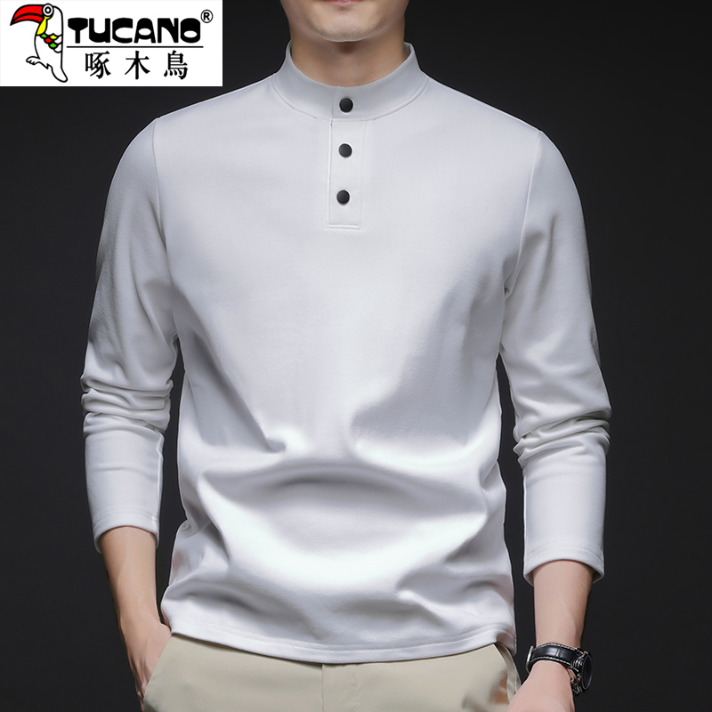 2025秋冬新款男士青年保暖上衣