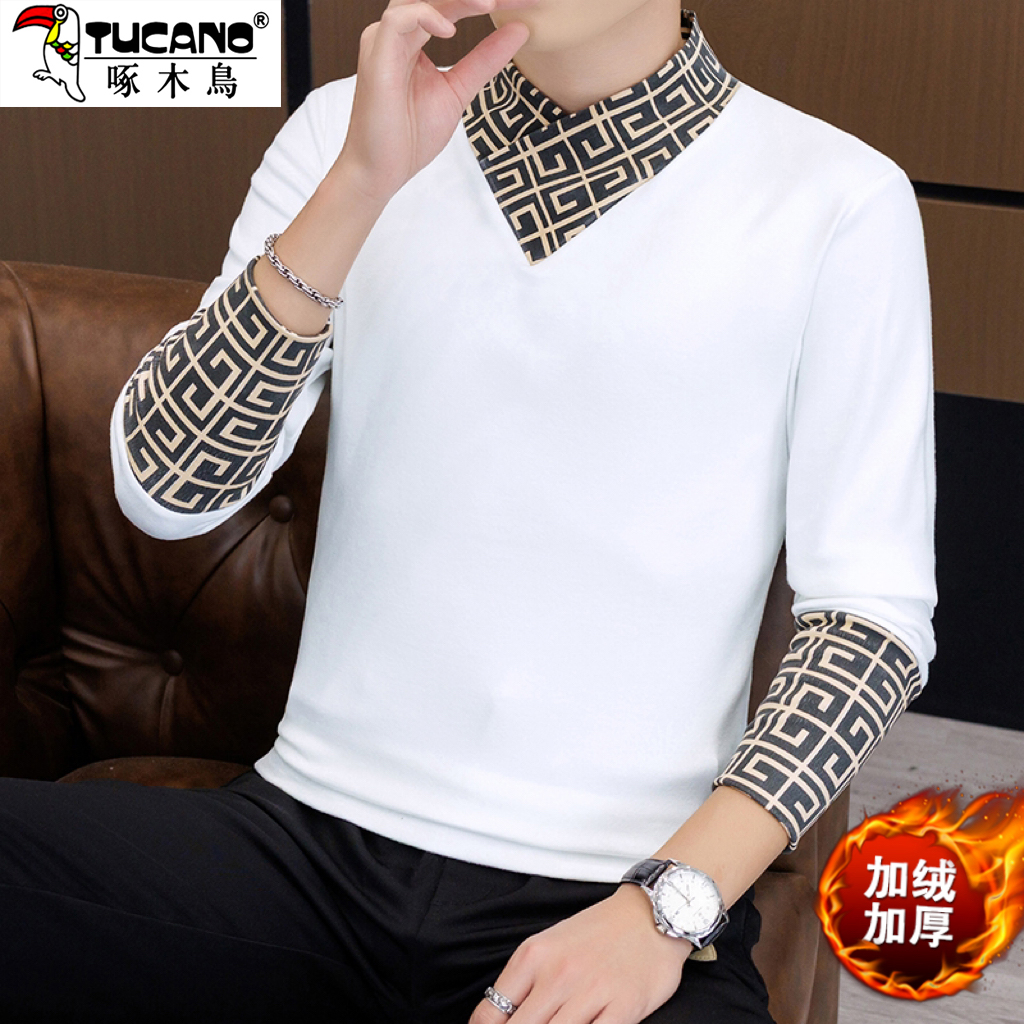 2025秋冬新款男士保暖上衣