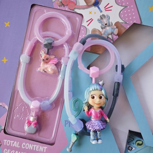 外贸出口zapf Lil' Snaps Dolls惊喜拼接娃娃盲盒项链挂件