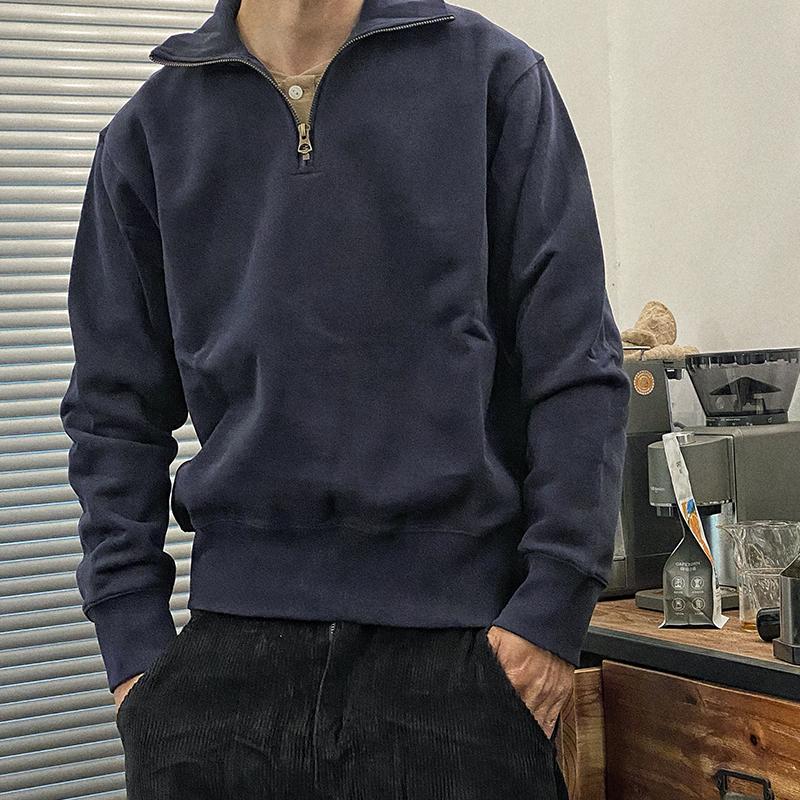 无注册商标美式复古宽松廓形卫衣