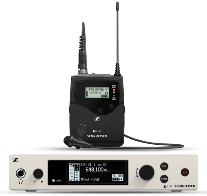 SENNHEISER/森海塞尔 EW300G4-ME2-RCME3 ME4无线领夹头戴话筒装