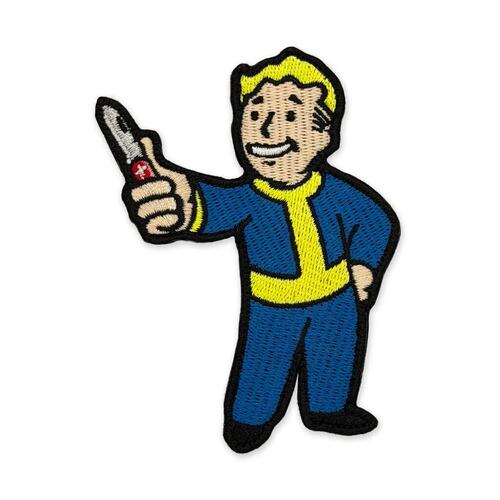 正品美国PDW Vault Boy EDC Morale Patch刺绣魔术贴章士气章臂章