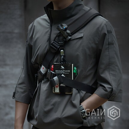 盖隐“超流体”半袖衣Superfluid HS Shirt套头短袖中袖男潮夏T恤