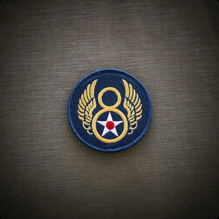 美国PDW Mighty 8th Morale Patch PDW刺绣士气章个性臂章魔术贴