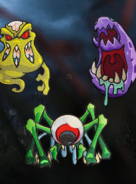 美国GP Grumpy M.O.N.S.T.E.Rs怪兽系列士气章