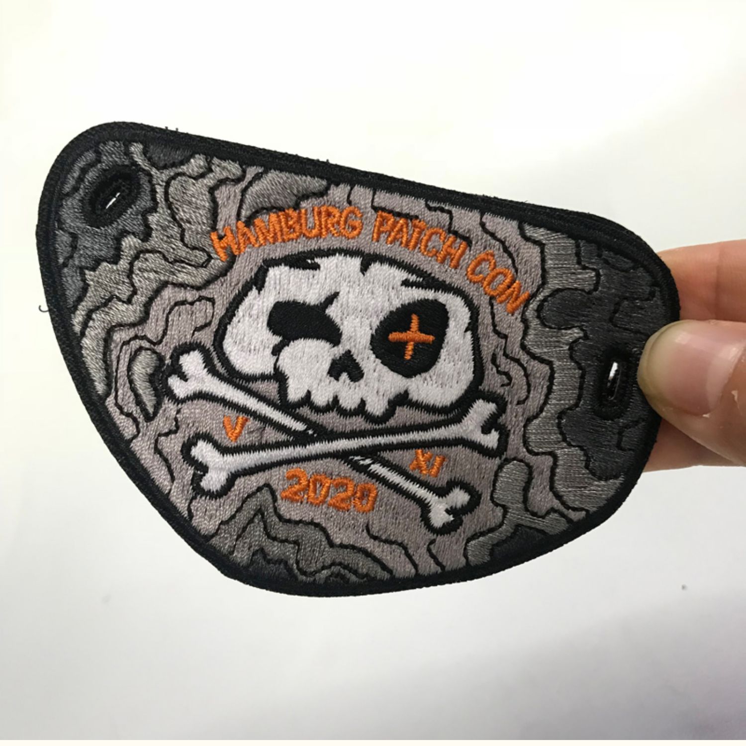 德国PATCHLAB士气章5.11海盗眼罩魔术贴章 PIRATE EYE万圣节臂章