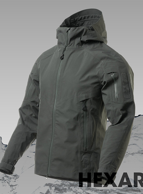 Hexard SLR-01HS 硬仗冲锋衣户外战术机能防风硬壳衣