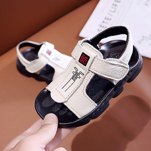 新款防滑软底男宝宝1-6沙滩鞋