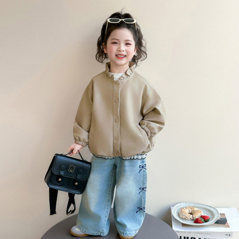 女童春秋款外套2026新款儿童女宝宝春季小女孩洋气早春装上衣童装