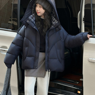 女童棉衣2025冬季新款儿童一件过冬羽绒棉服大童女孩冬装棉袄外套