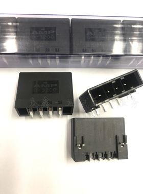 1-179277-2 D-3200 4PIN针弯脚插座 TE/AMP原厂进口全新原装直拍