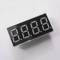 数码管0.36英寸 4位  3461BS共阳 高亮红色 3641BS带小数点  12脚