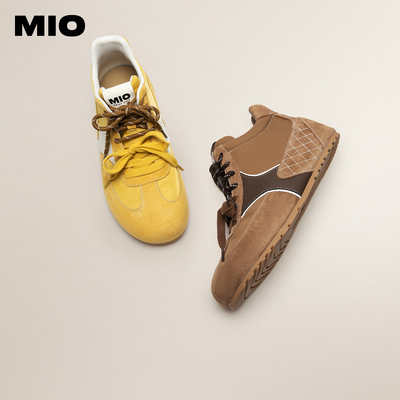 【直播秒杀】MIO米奥鹦鹉德训鞋高帮休闲板鞋内增高2.5cm运动鞋女