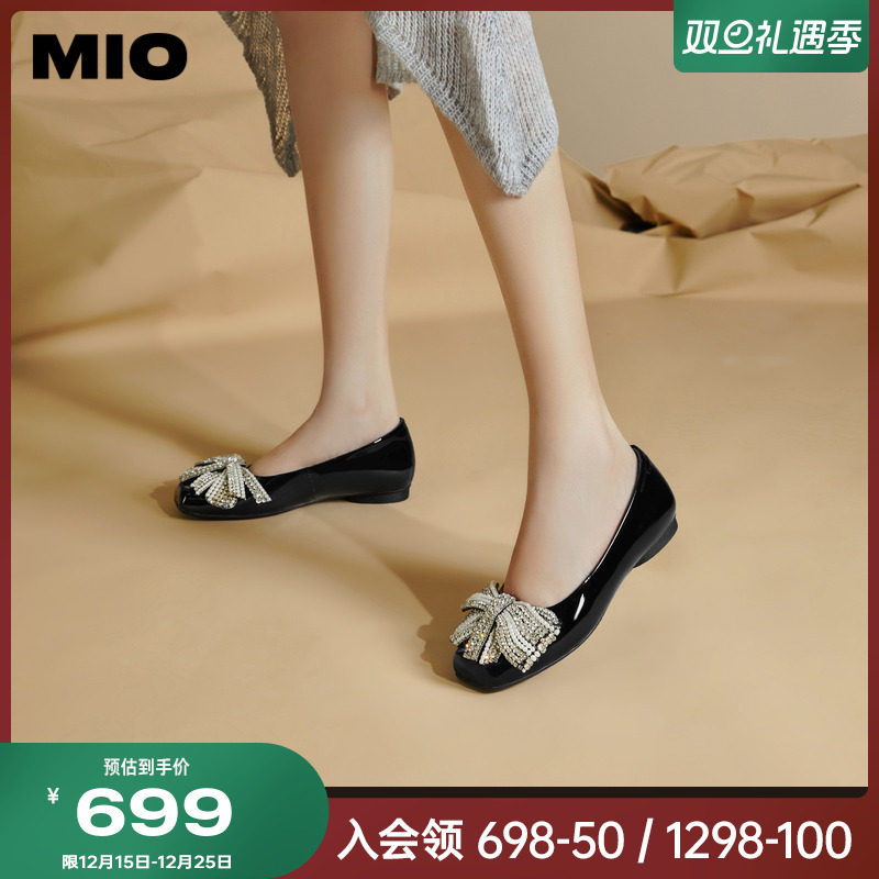米奥MIO单鞋低跟浅口单鞋