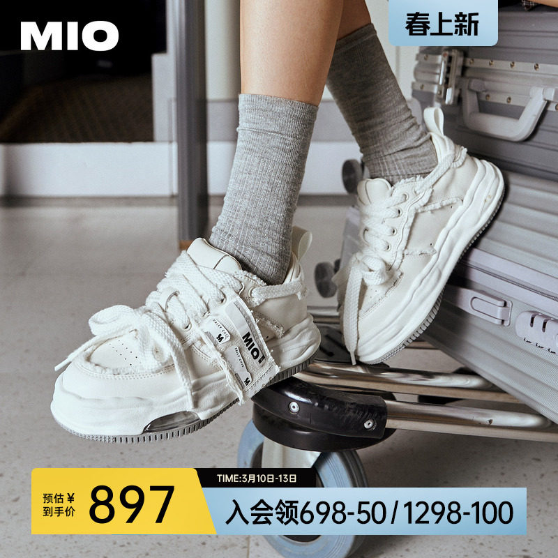 檀健次同款MIO运动鞋休闲鞋厚底板鞋情侣溶解鞋板鞋面包鞋男女鞋