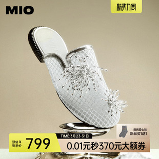 外穿包头勃肯拖鞋 新款 女 网面透气2026夏季 MIO米奥烟花沙滩凉拖鞋