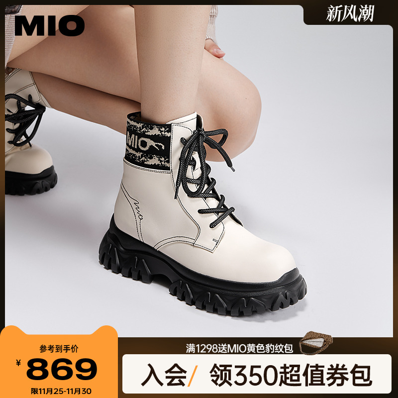 米奥靴子MIO运动风马丁靴
