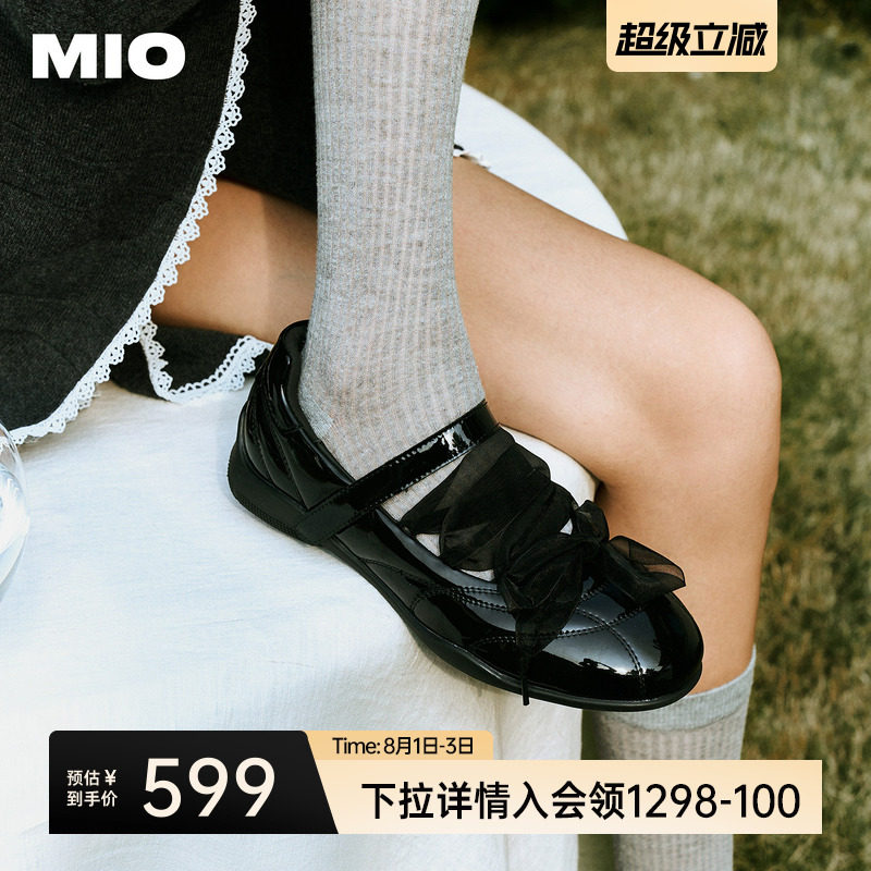 林允宋雨琦赵昭仪赵今麦同款MIO米奥女鞋夏单鞋芭蕾鞋运动玛丽珍