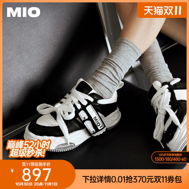 [李昀锐同款]MIO米奥标签溶解鞋