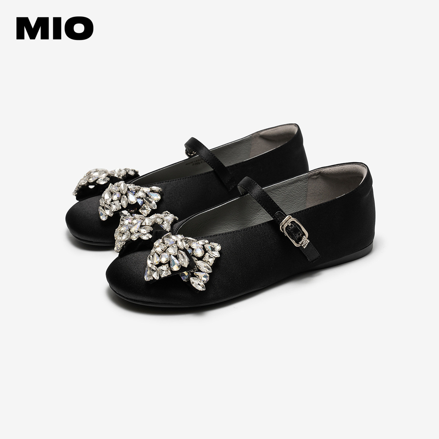 MIO米奥女鞋玛丽珍鞋2026新款圆头平底蝴蝶钻芭蕾舞鞋M261452628,女鞋,玛丽珍鞋,淘宝优惠券,粉丝福利购,淘宝优惠卷