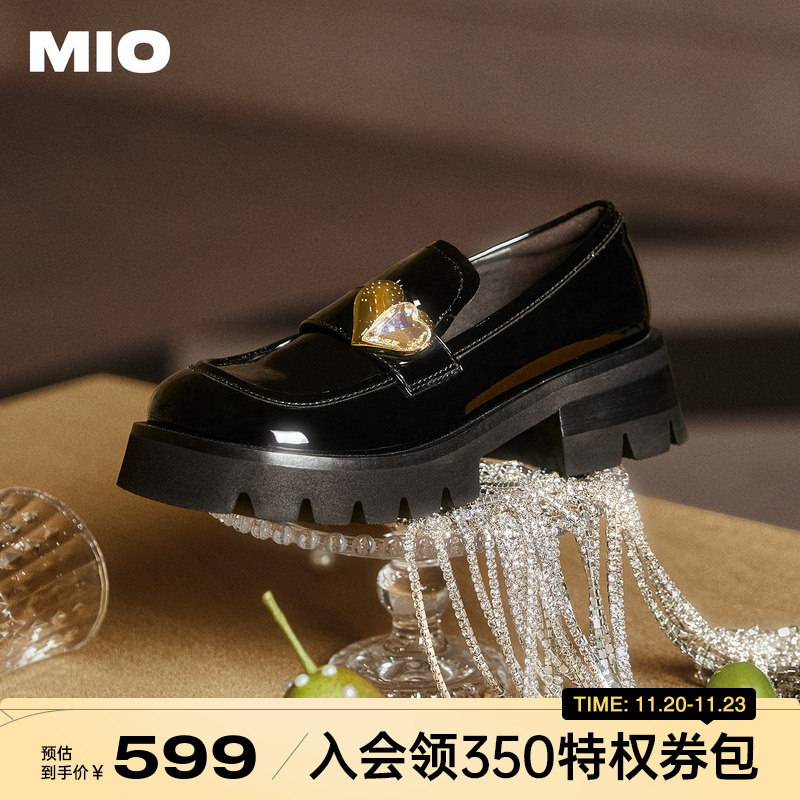 明星同款MIO米奥乐福鞋