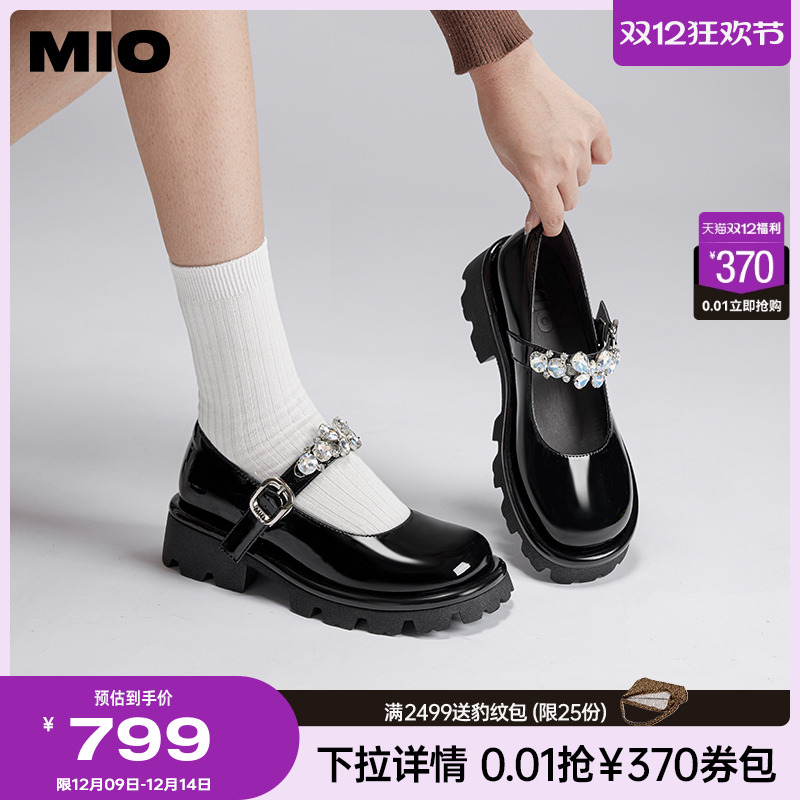 米奥女鞋MIO厚底玛丽珍