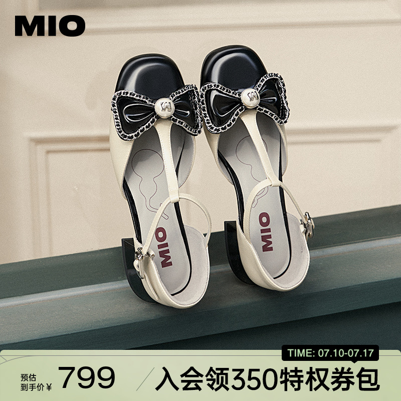 复古拼接帮面  经典T字带式设计