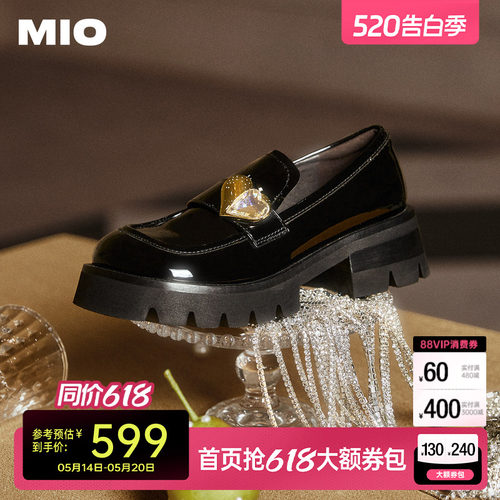 明星同款MIO米奥乐福鞋