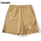 美国Bandit休闲户外运动跑步健身篮球速干冰丝透气秀禾五分短裤 男