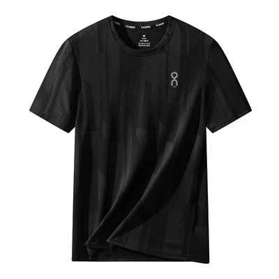 户外徒步休闲运动训练健身跑步汉服速干透气吸湿排汗短袖男T恤