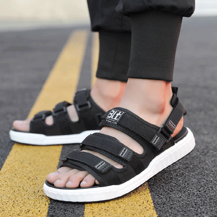 【夏季特大码休闲两用沙滩凉鞋】