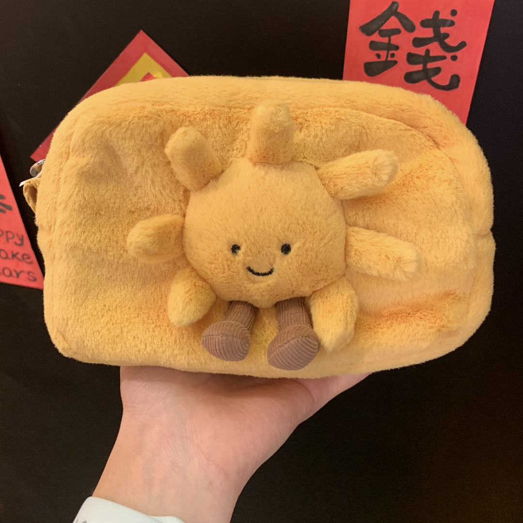 英国巴塞罗熊手袋系列毛绒玩偶花生企鹅笔袋2025秋冬新品儿童学生